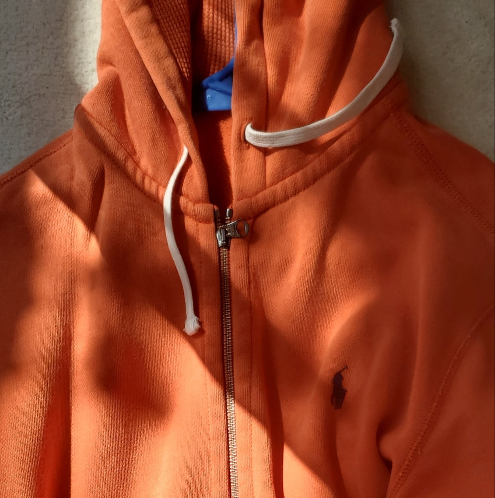 Polo zip up hoodie